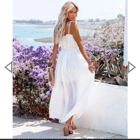 Vici Healthy Glow Pocketed Button Down Maxi Dress - Picture 4 of 7